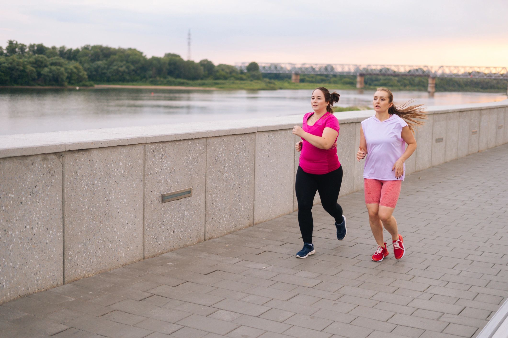 Runner during coached outdoor session